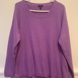 Talbots Purple Sweater